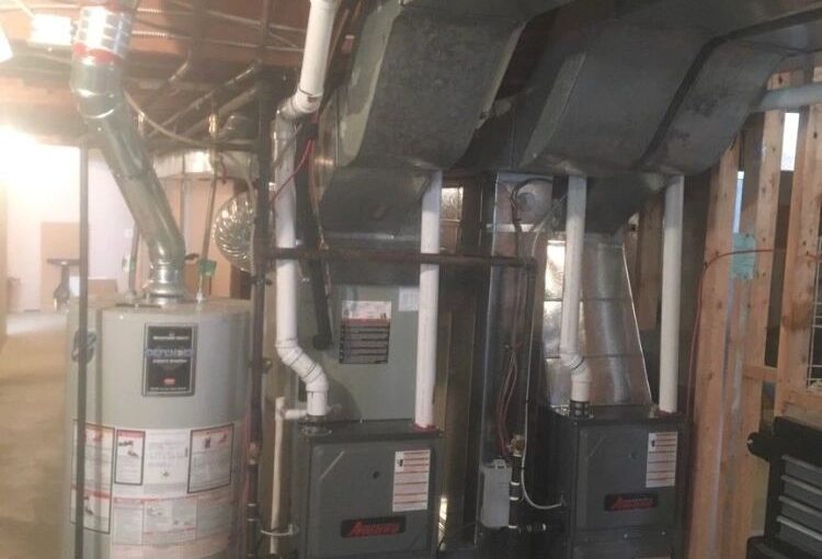 Amana furnaces and air conditioning.