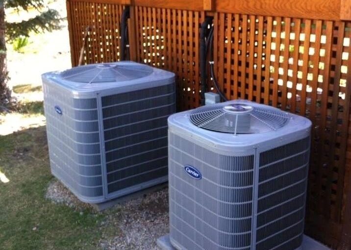 Carrier air conditioning installed by Calgary Air.